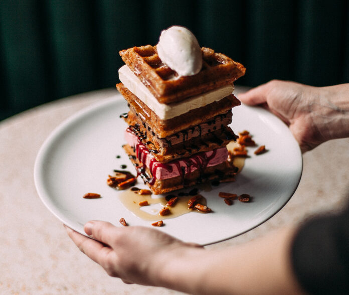 The Anytime Waffle Tower at CATCH