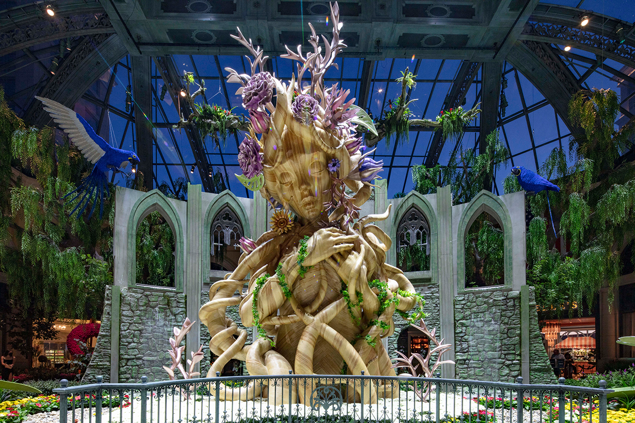 Bellagio’s Conservatory & Botanical Gardens debuts its new display