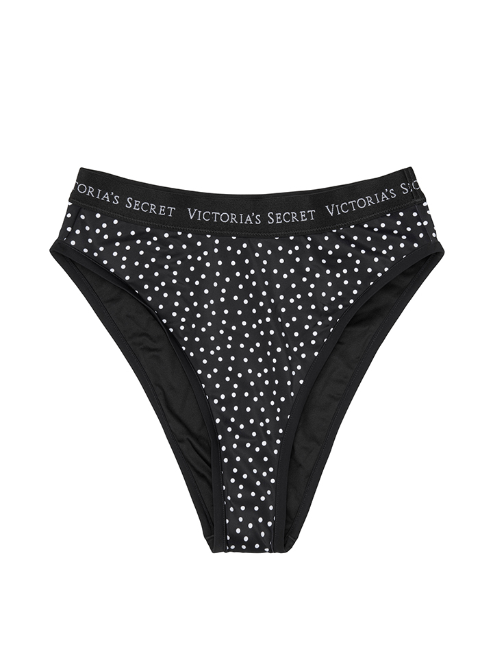 Victoria's Secret Swim 2021 Summer logo high waist cheeky bottom 