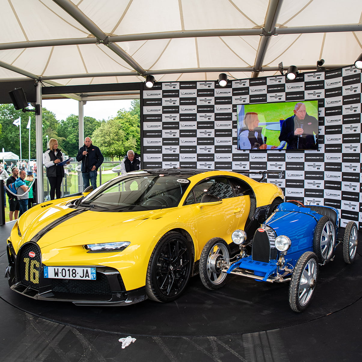 Michelin Supercar Paddock Showstopper of the Festival at FOS