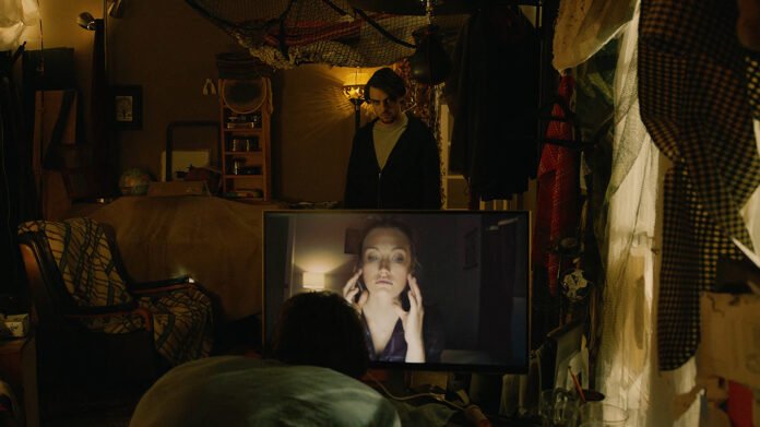 Dakota Shapiro with Ashley Rogers on Screen in Eye Without A Face