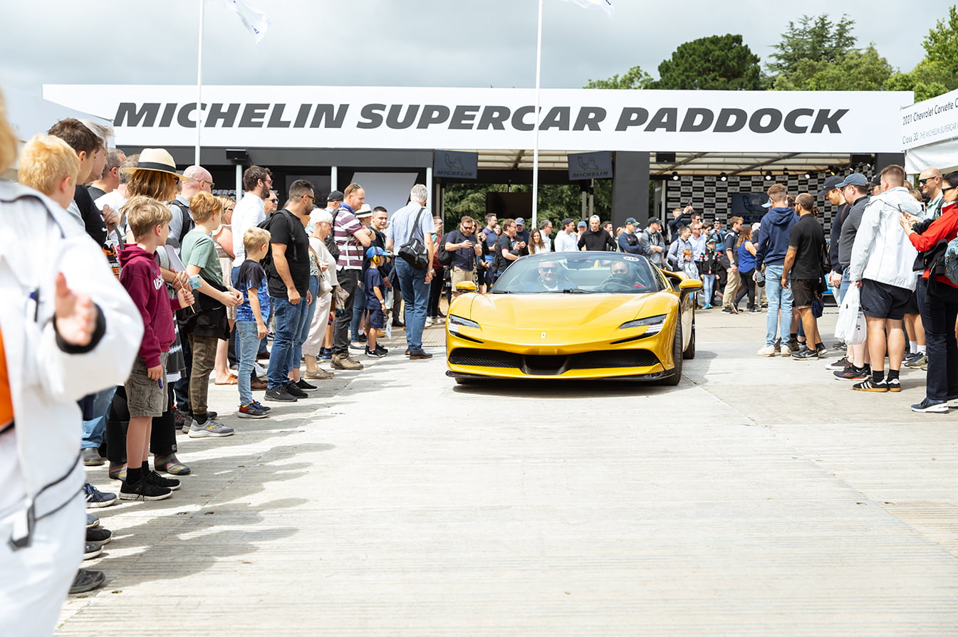 Michelin Supercar Paddock Showstopper of the Festival at FOS