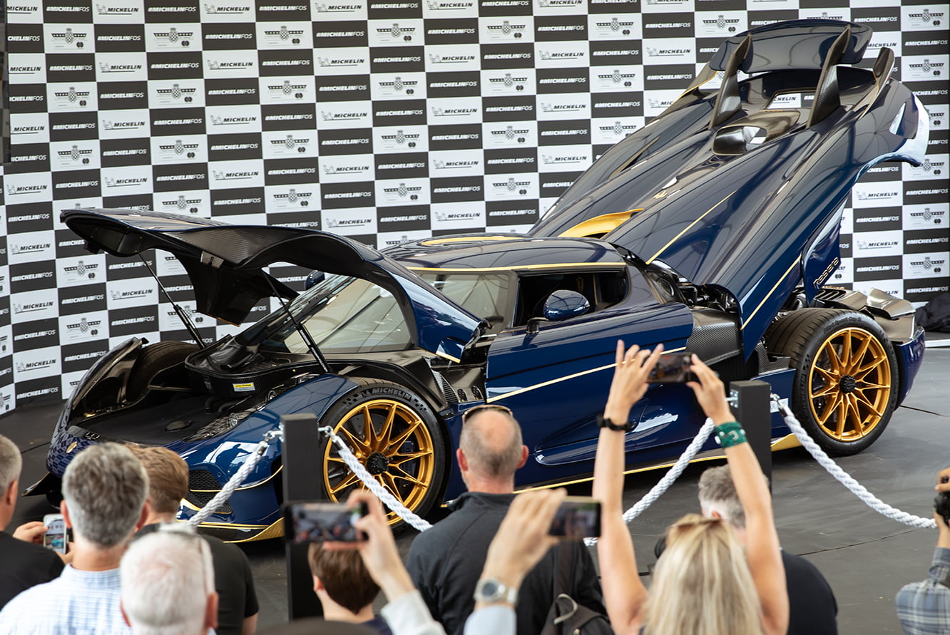 Michelin Supercar Paddock Showstopper of the Festival at FOS