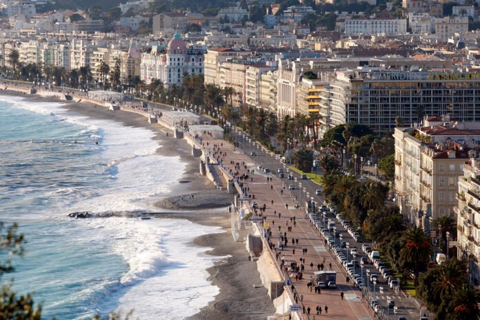 Nice, capital of Riviera tourism