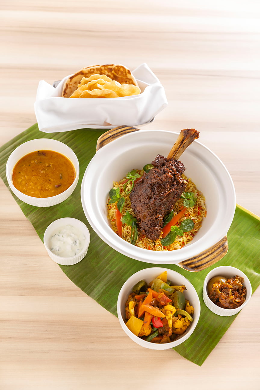 RISE Lamb Shank Nasi Biryani for two