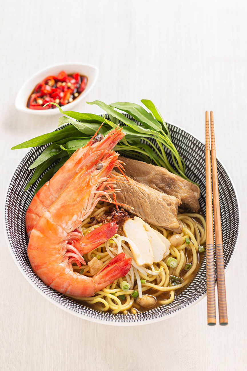 RISE Pork Rib Prawn Noodle