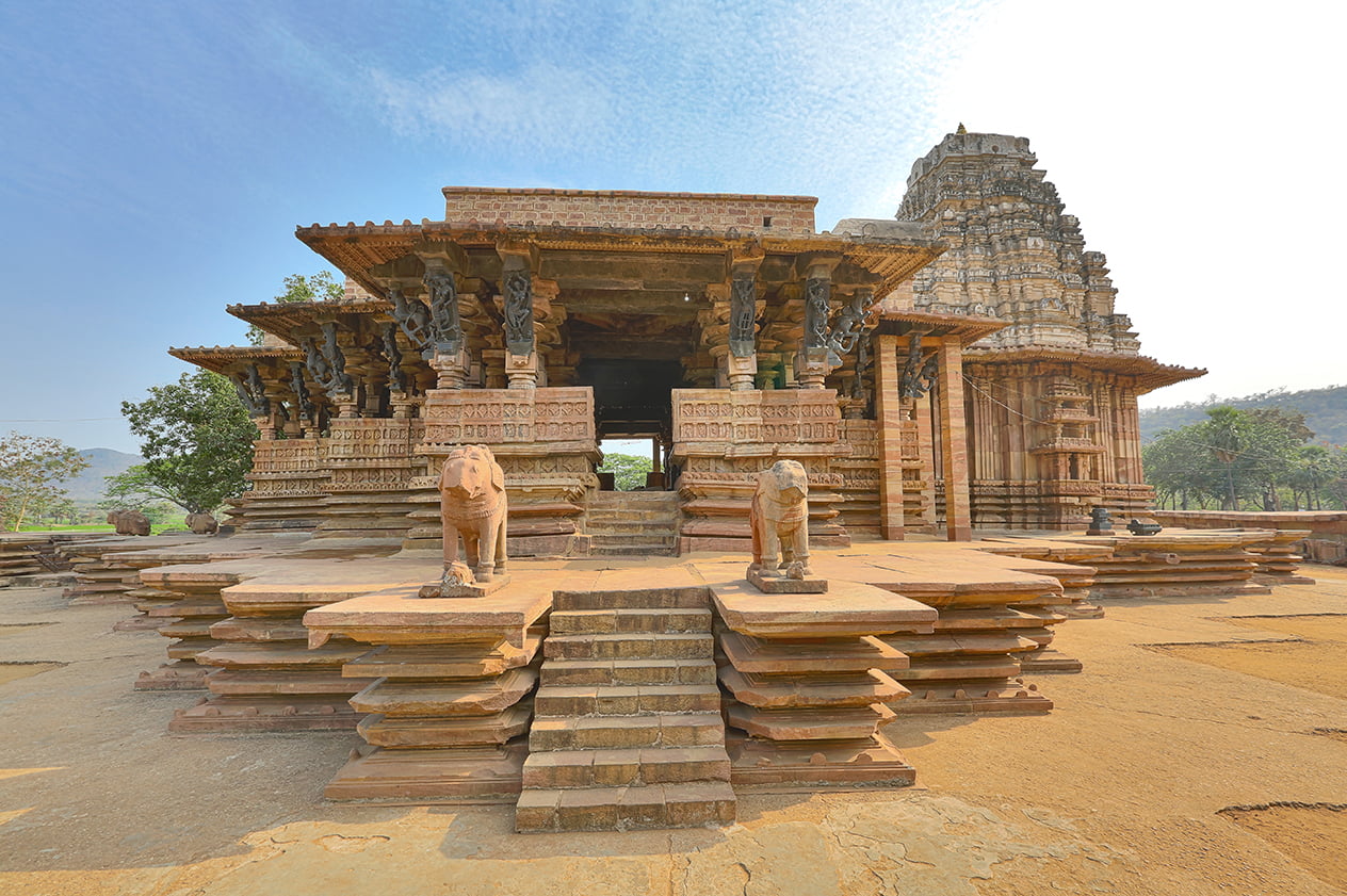 General view of Ramappa temple (Northern side)