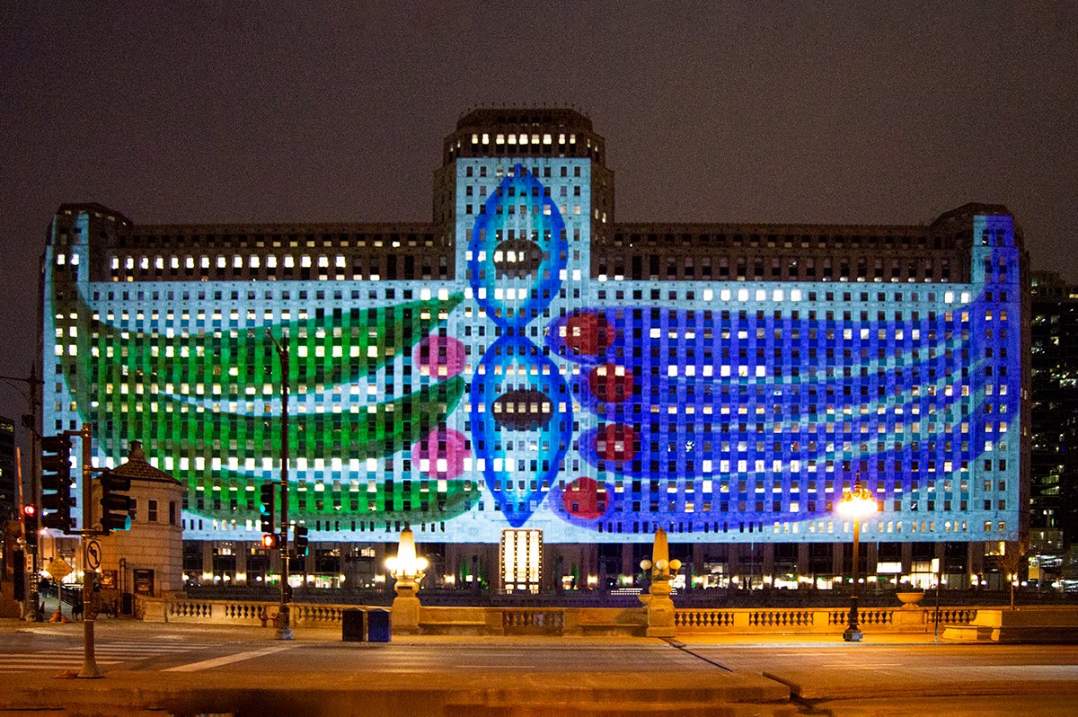 Spectralina, 'Woven from Art on theMART