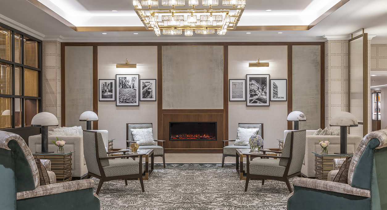 Lobby at The Langham Boston