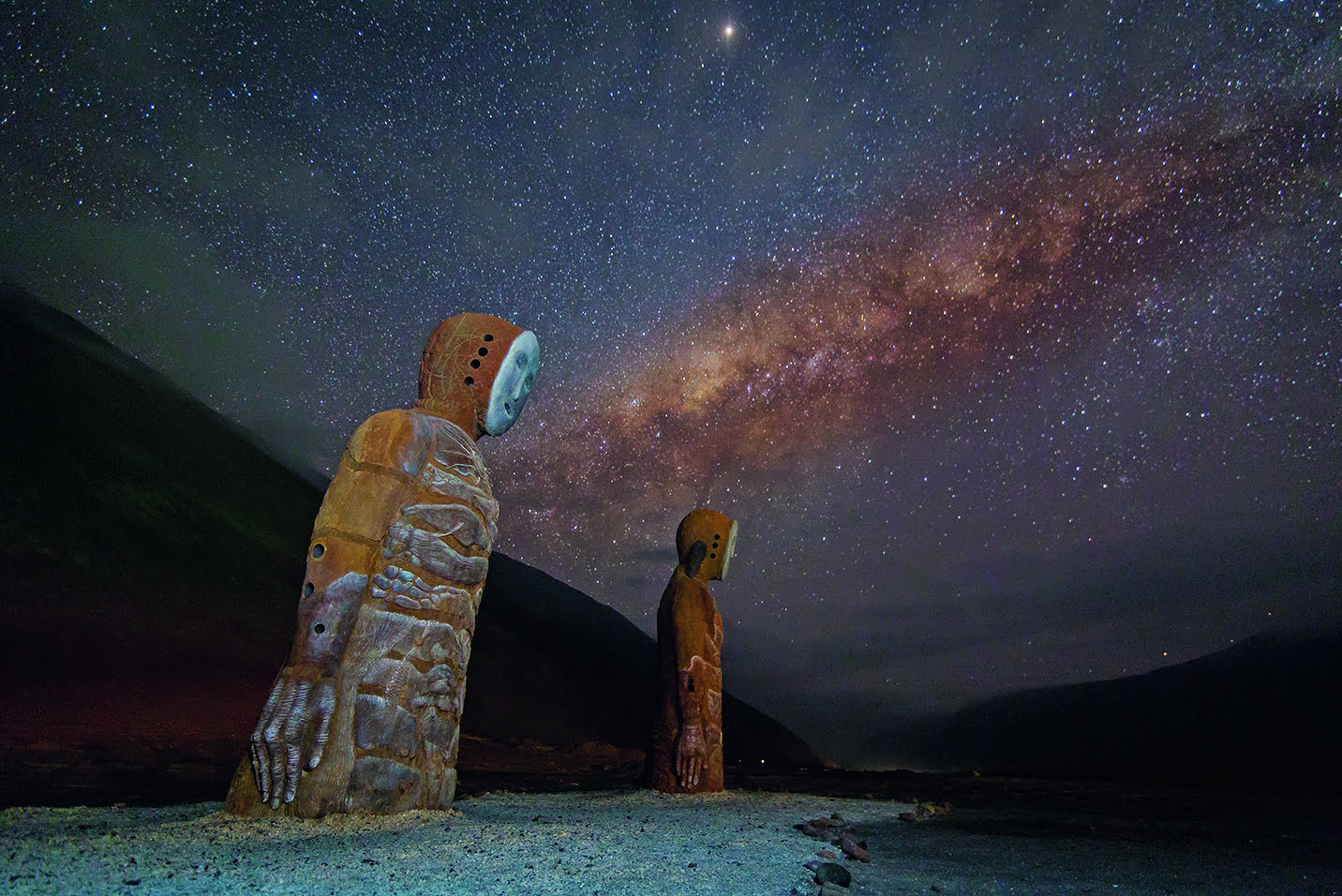 ‘Cantar del Viento’ Monument to the Chinchorro Culture, Municipality of Camarones, Chile.