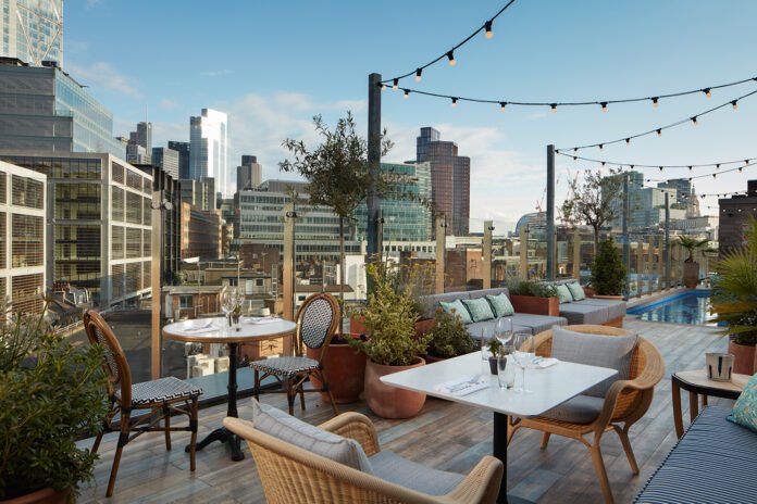 Altitude Terrace at Mondrian Shoreditch London