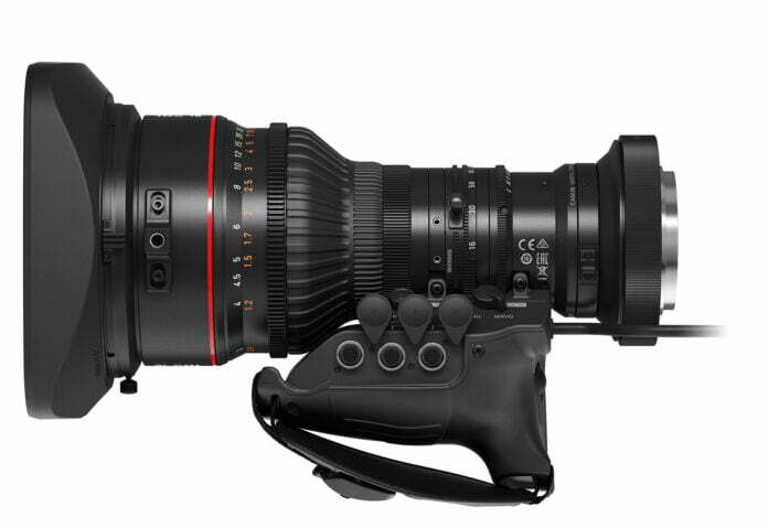 Canon 10×16 KAS S 8K UHD portable zoom lens