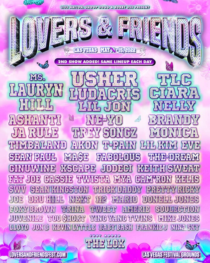 Second date has been added for the Lovers & Friends Festival
