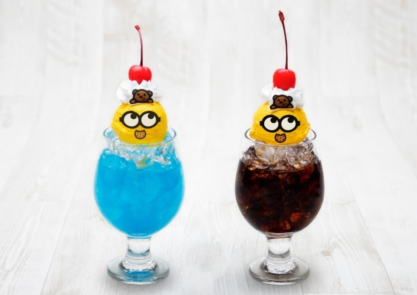 Minion Summer Cafe Coffee Float and Soda Float