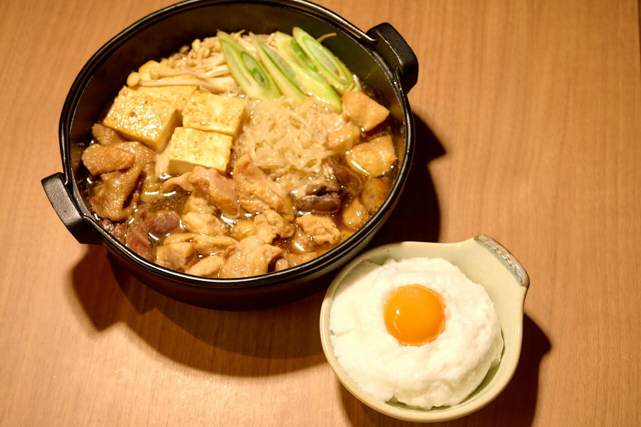 Oyama chicken specialty - Torisuki pot - Tokyo Yokocho Roppongi Terrace