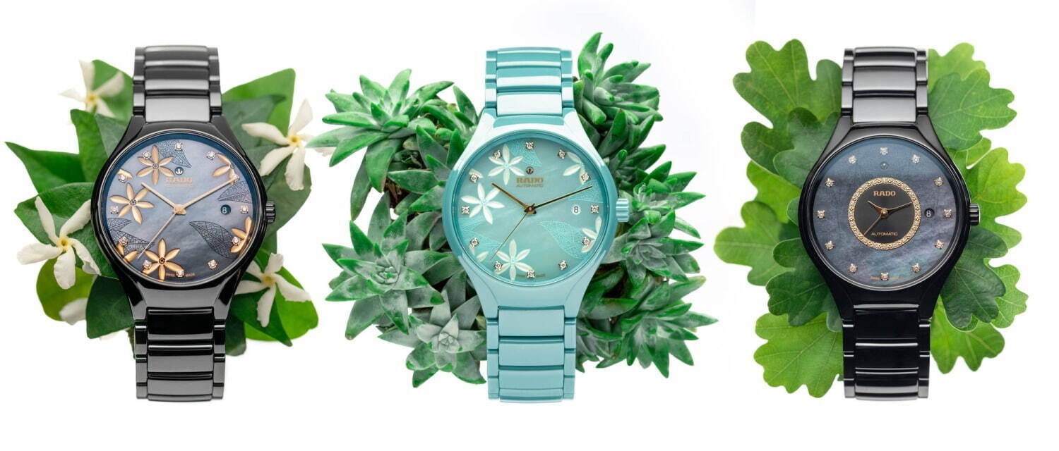 Rado True Great Gardens of The World Watch Collection