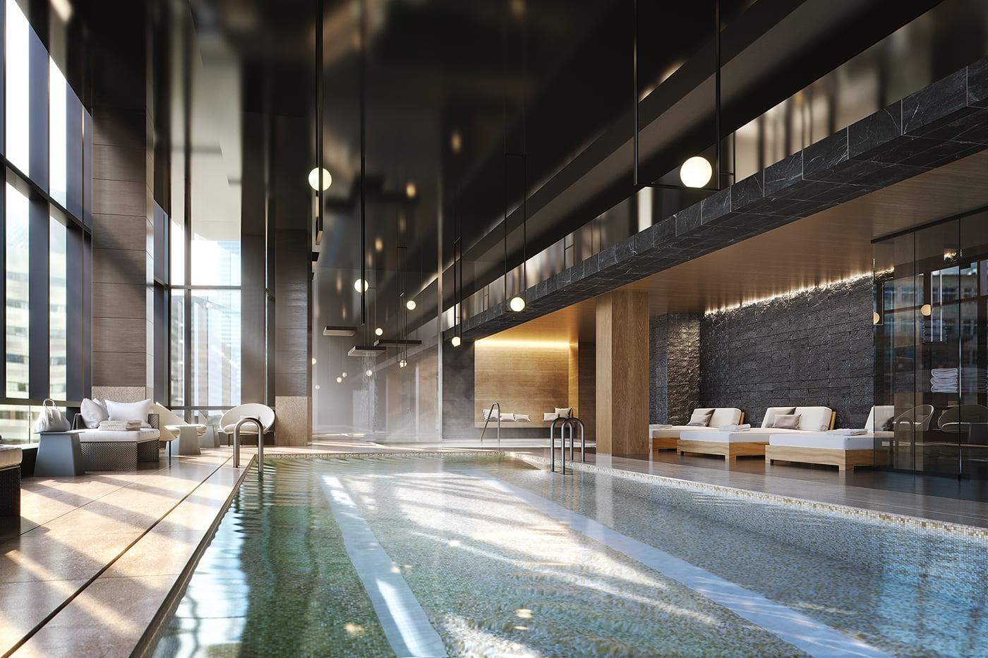 Raffles Boston Back Bay Hotel & Residences 20-Meter Indoor Pool