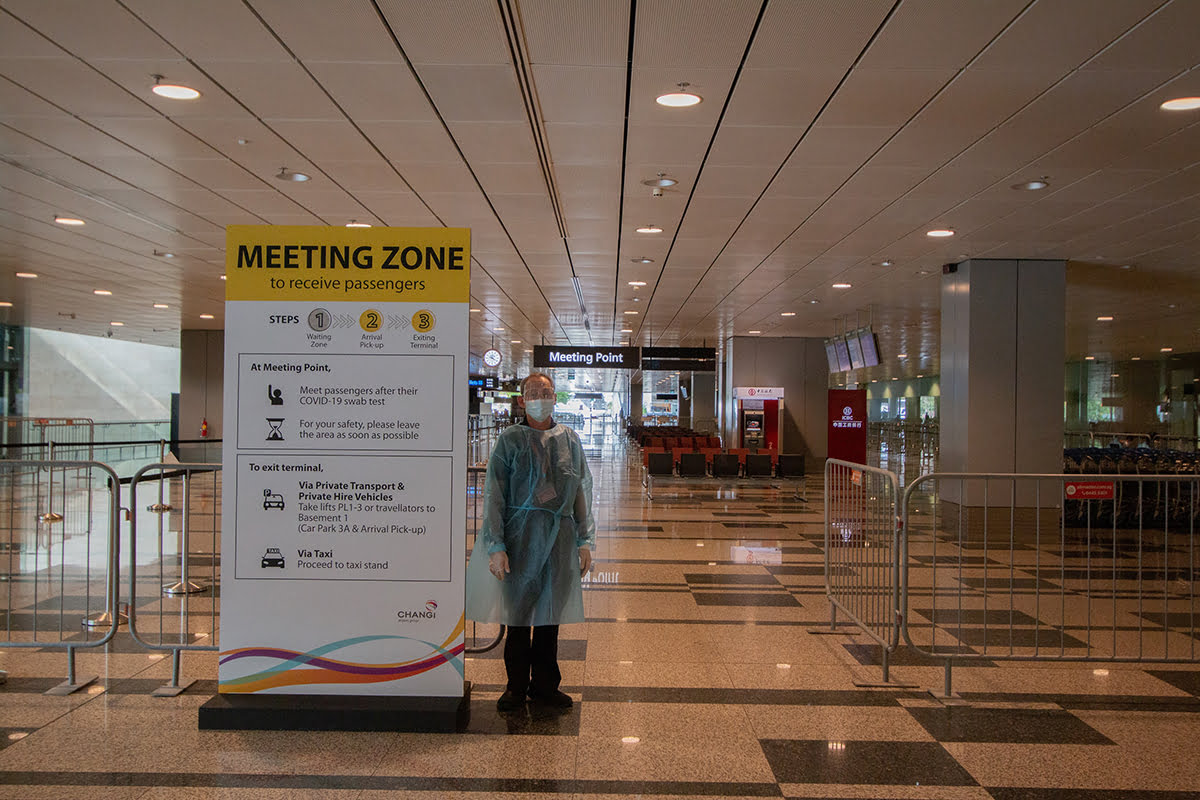 Restricted access to the Arrival Halls as part of additional safeguards at Changi Airport