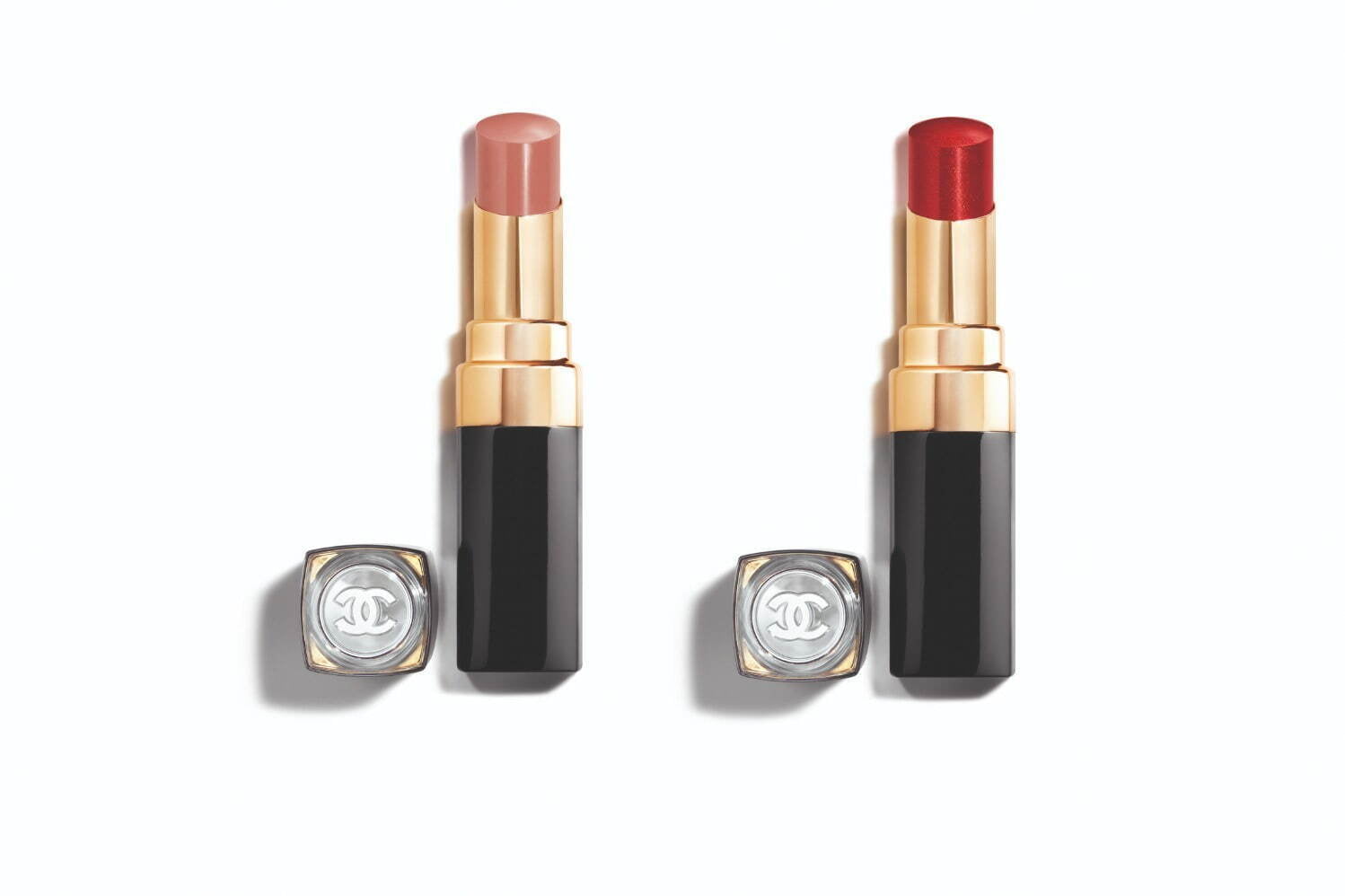 CHANEL Rouge Coco Flash No. 158 and 166