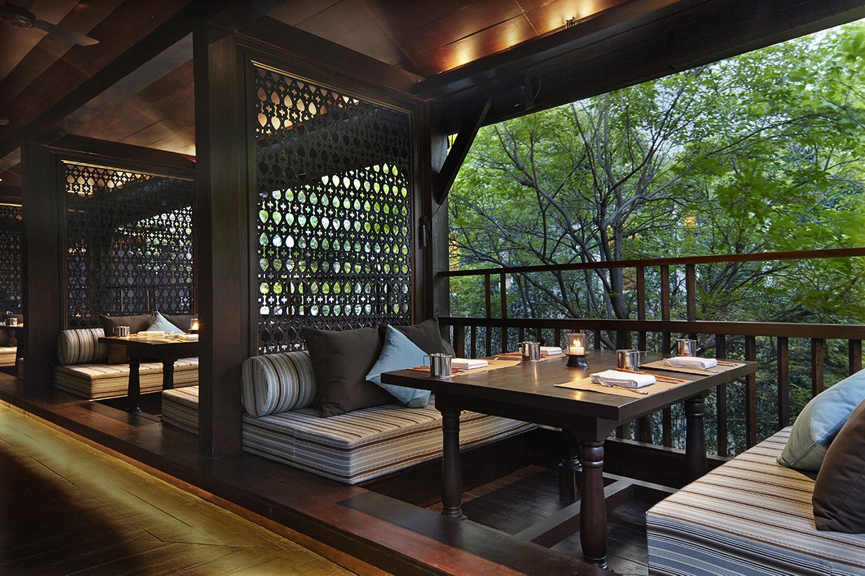 Outside Seating at The Service 1921 Restaurant & Bar, Anantara Chiang Mai Resort