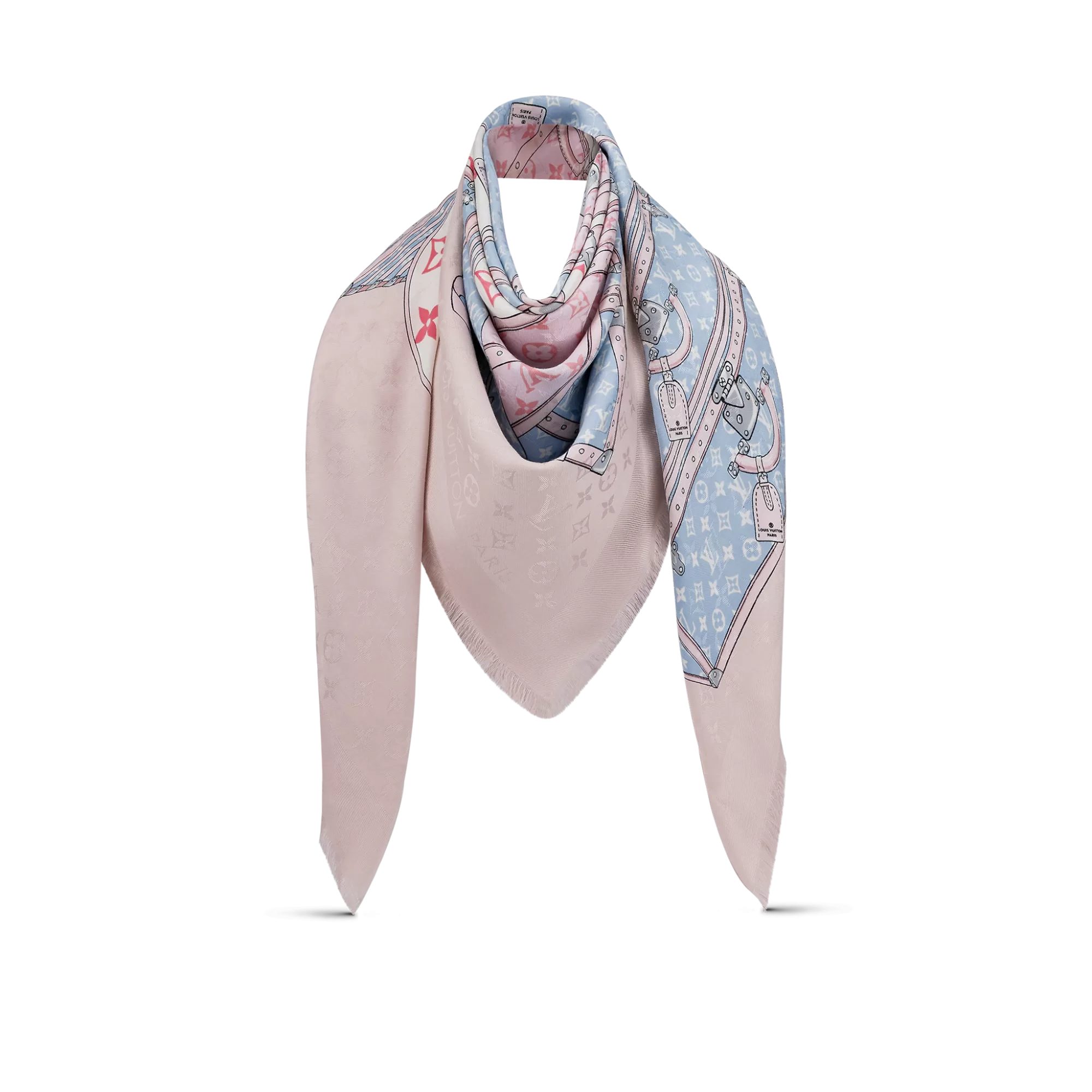 Mimosa Nepal - Louis Vuitton silk scarf for summer