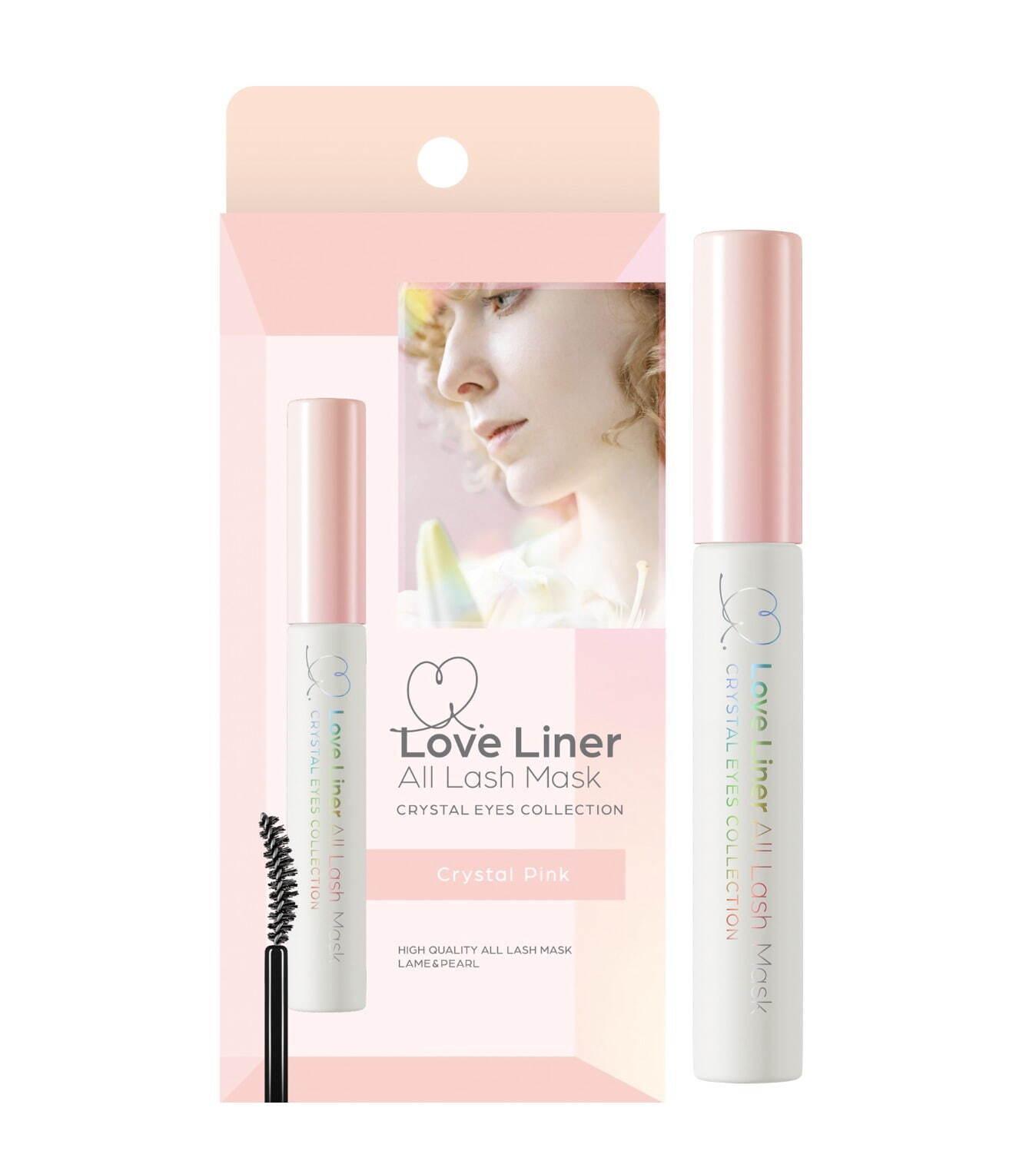 Love Liner All Lash Mask Crystal Eyes Collection in Crystal Pink