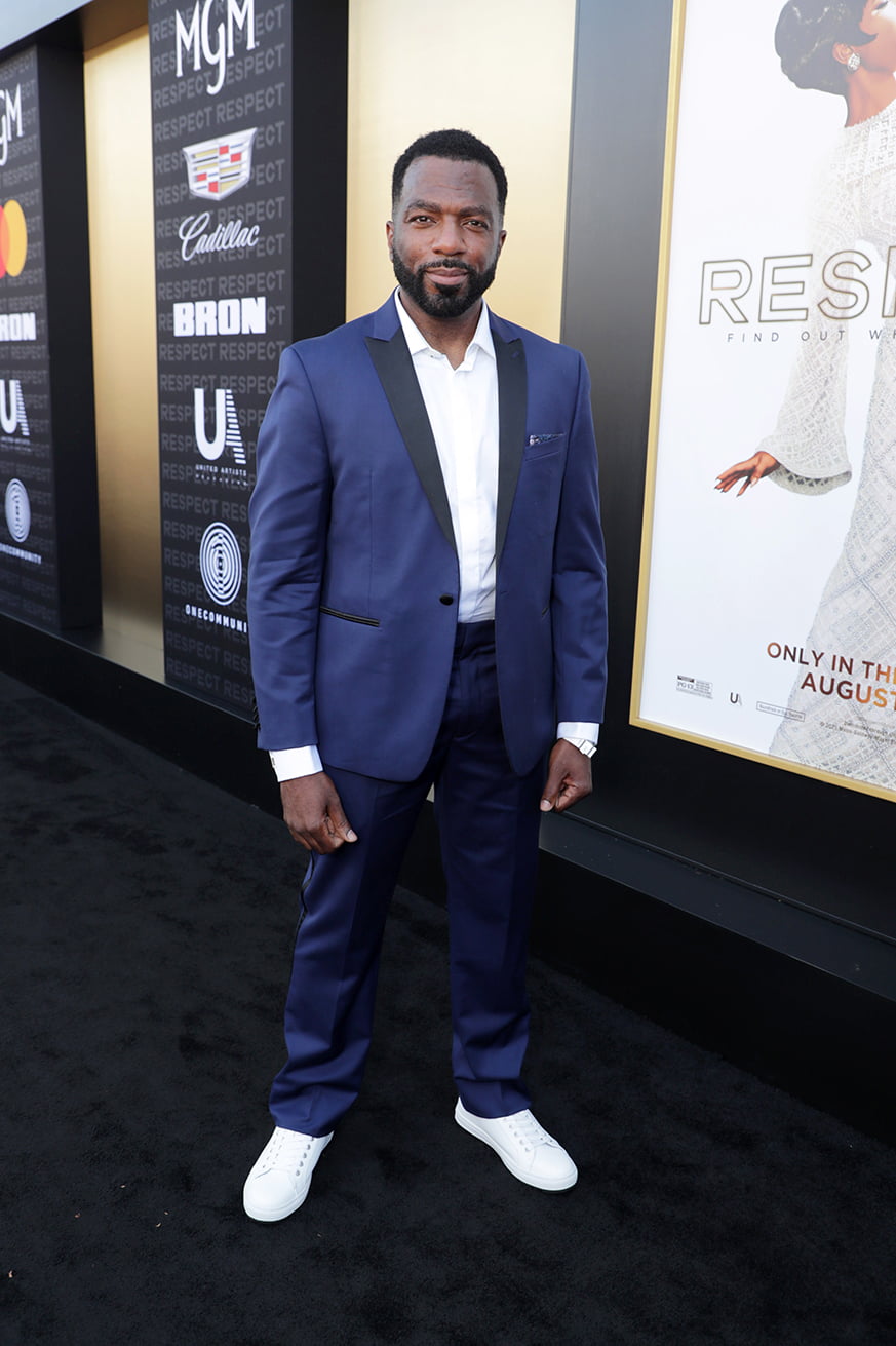 Gilbert Glenn Brown at 'Respect' L. A. Premiere