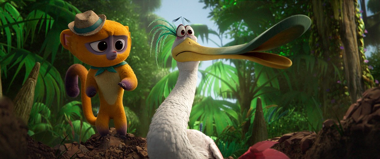 VIVO - (L-R) VIVO (voiced by Lin-Manuel Miranda) and DANCARINO (voiced by Brian Tyree Henry)