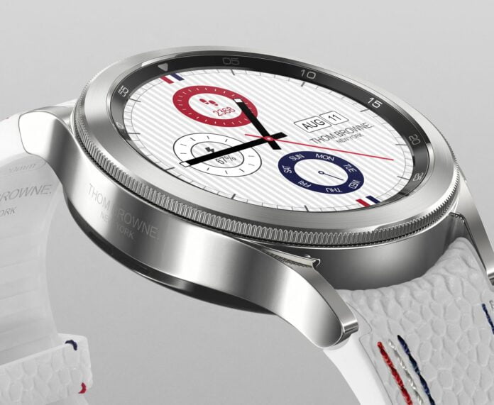 Samsung’s Galaxy Watch4 Classic Thom Browne Edition