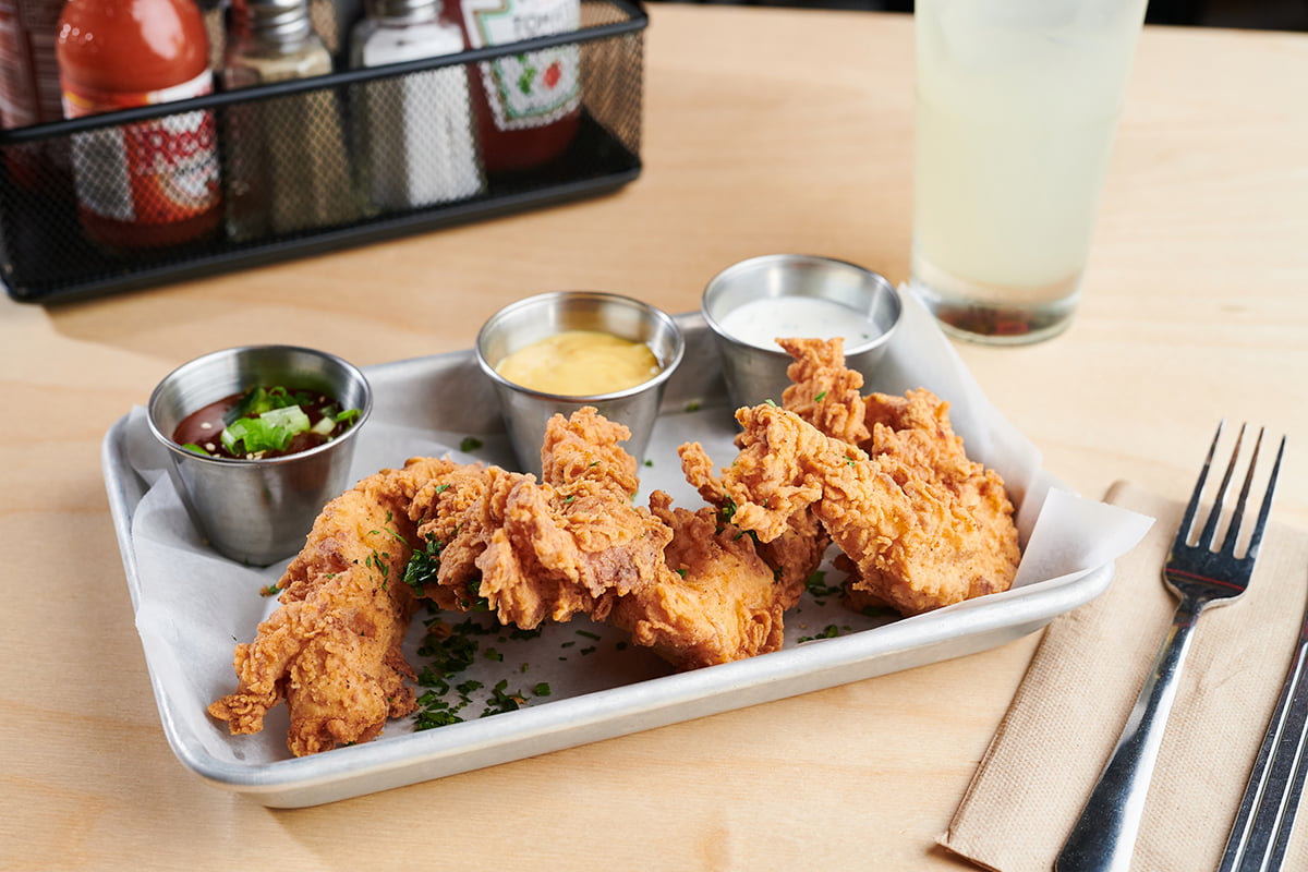 Black Tap's Buttermilk fried chicken tenders at Marina Bay Sands