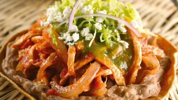 Chicken Tinga from Conrad Punta de Mita’s executive chef, Victor Palma