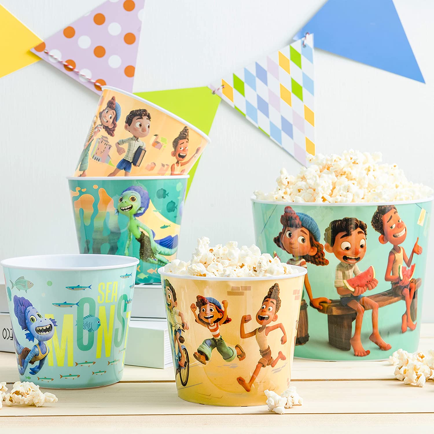 Disney and Pixar's Luca Popcorn Buckets