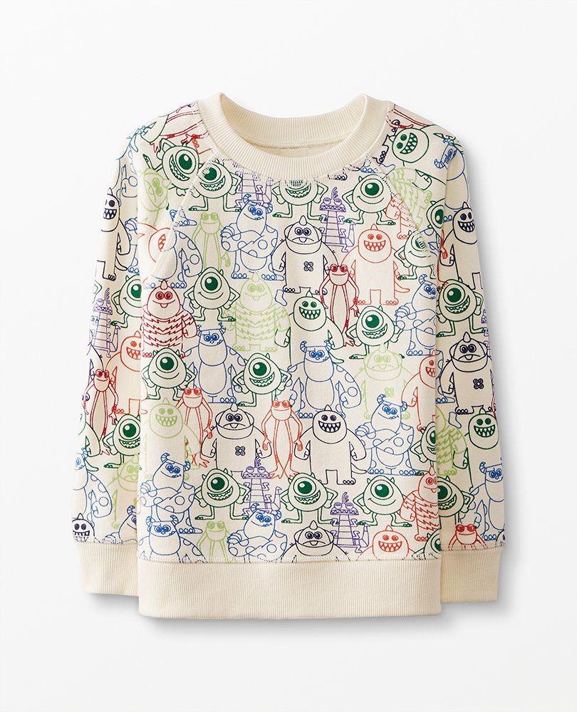 Disney and Pixar's Monsters, Inc. Sweatshirt In French Terry