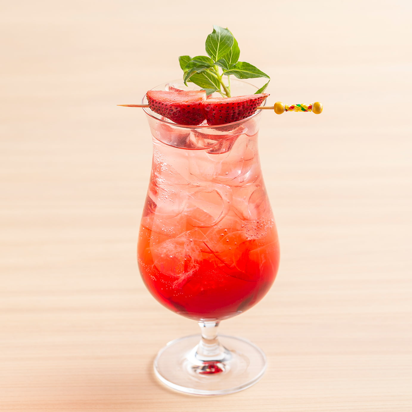 RISE's Summer Red Spritz mocktail at Marina Bay Sands