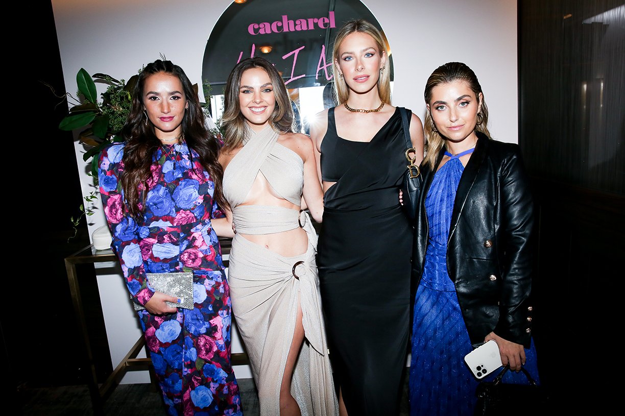 Sophie Bickley, Olivia Caputo, Jessica Surowiec and Charlotte Bickley at the Fashion Media Awards