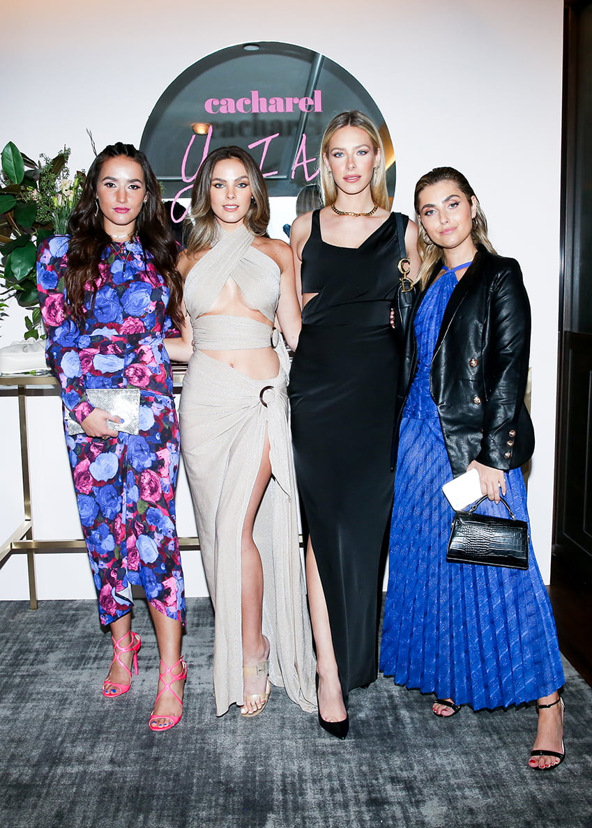 Sophie Bickley, Olivia Caputo, Jessica Surowiec and Charlotte Bickley at the Fashion Media Awards