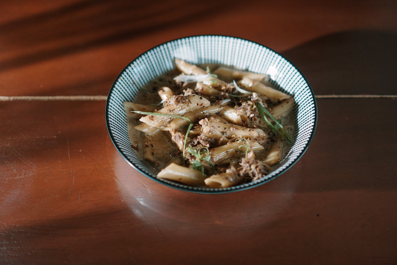 Beef Rendang Penne from Halal Culinary