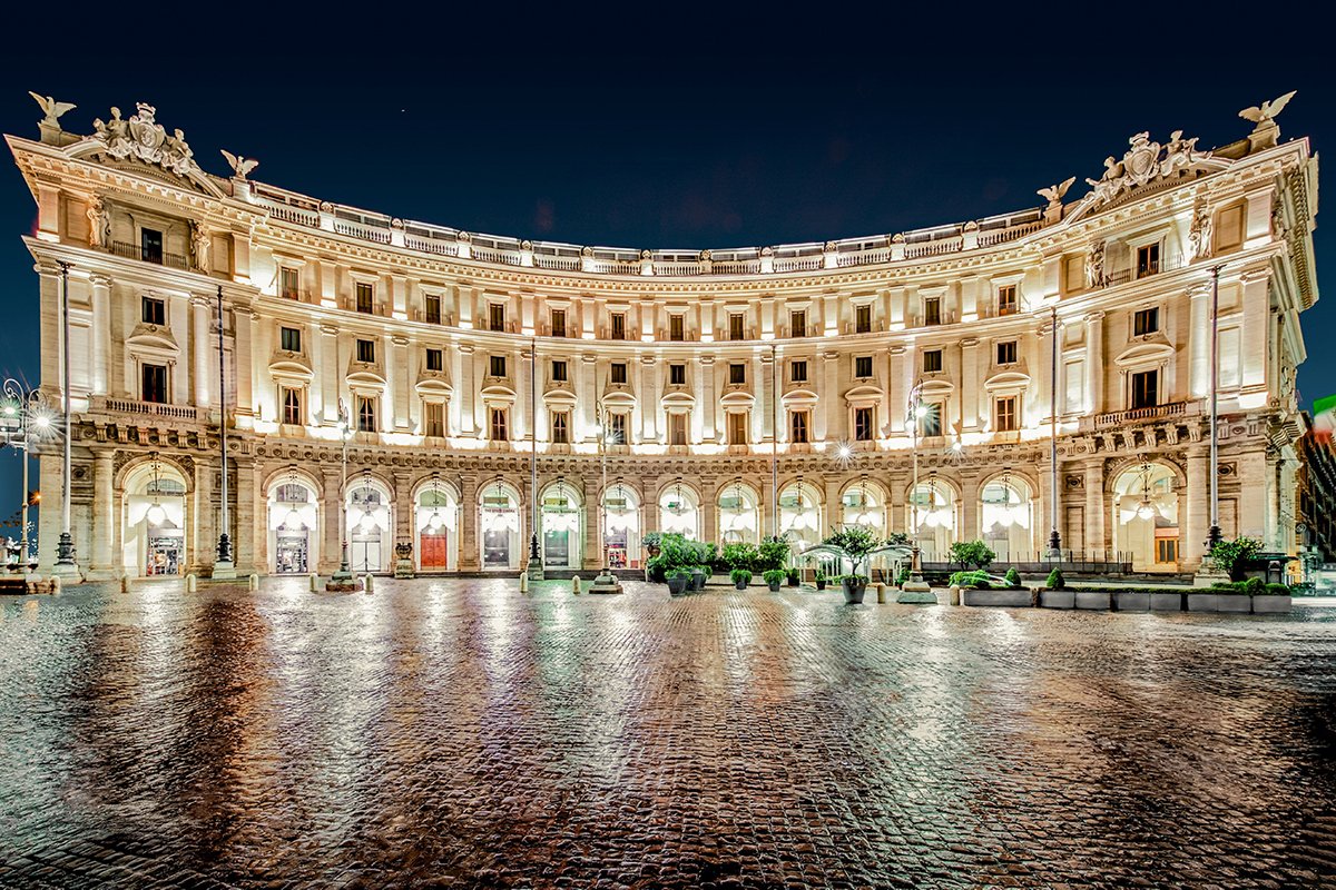 Exterior View of Anantara Palazzo Naiadi Rome Hotel