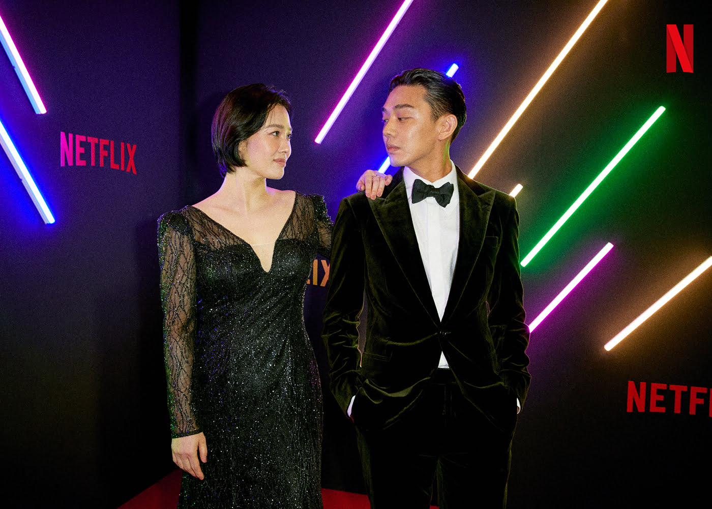 Kim Hyun-joo and Yoo Ah-in at The Busan International Film Festival