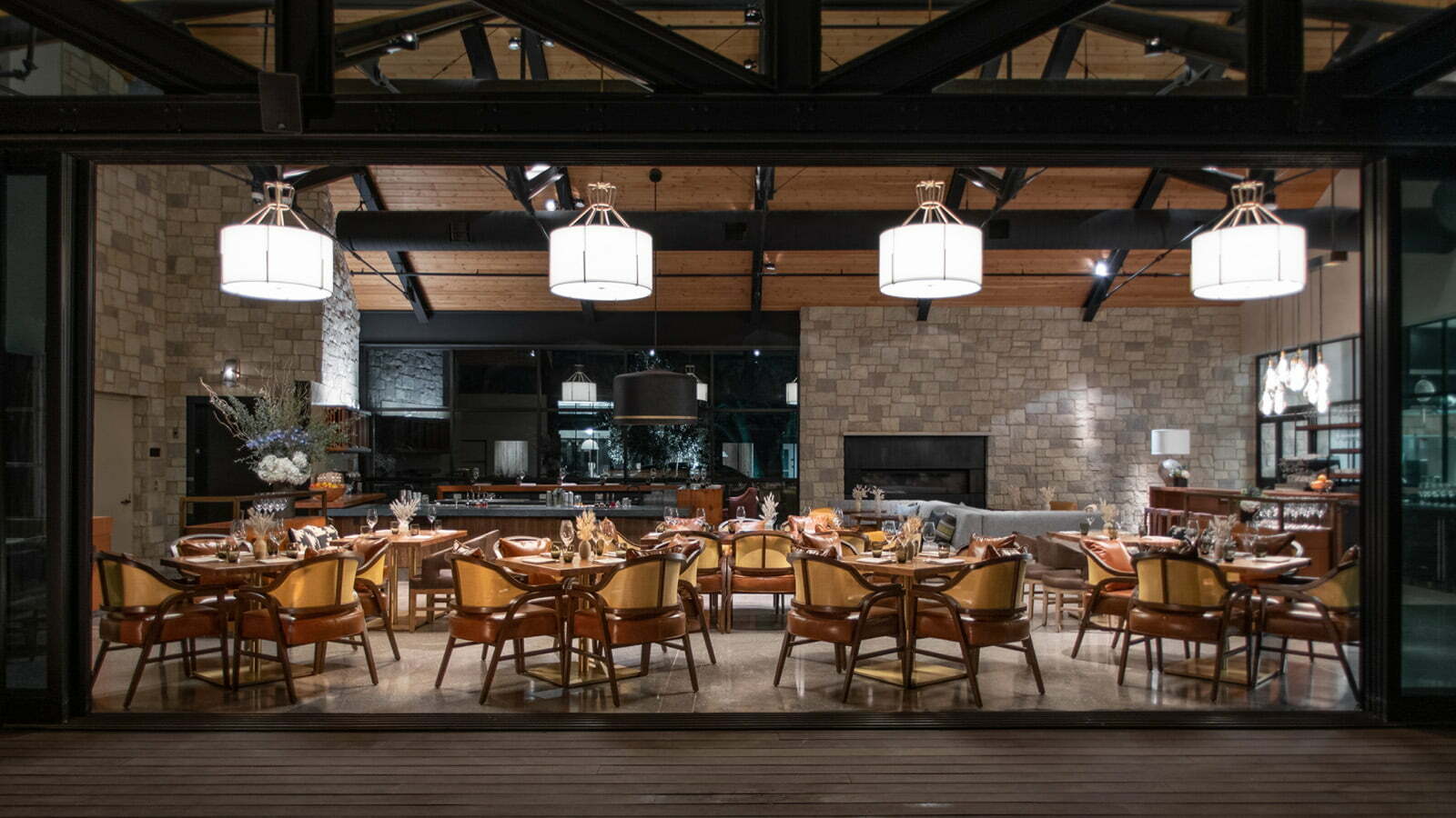 TRUSS Restaurant + Bar Living Room at Four Seasons Resort and Residences Napa Valley