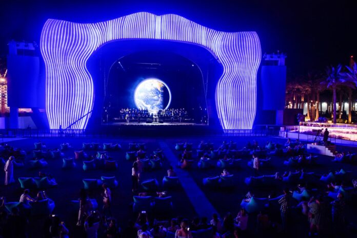 Sounds of Nature performance at Dubai Millennium Amphitheatre , Expo 2020 Dubai.