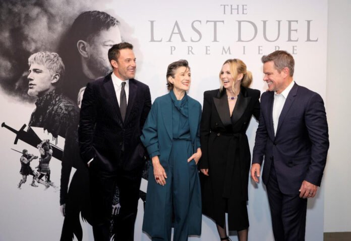 The Last Duel Cast at U.S. Premiere in New York