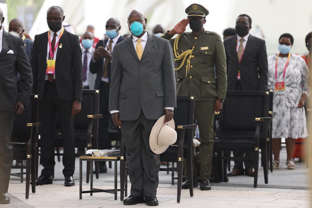 Ugandan President Yoweri Museveni at Uganda National Day