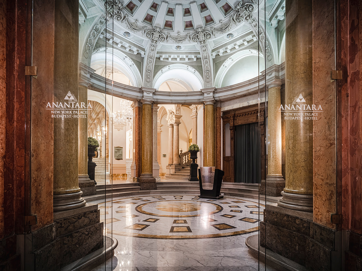 Anantara New York Palace Budapest Hotel Main Entrance