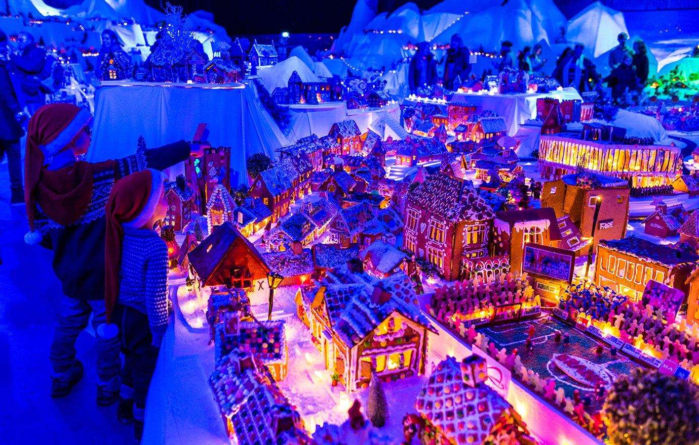 Ginger bread Town in Bergen