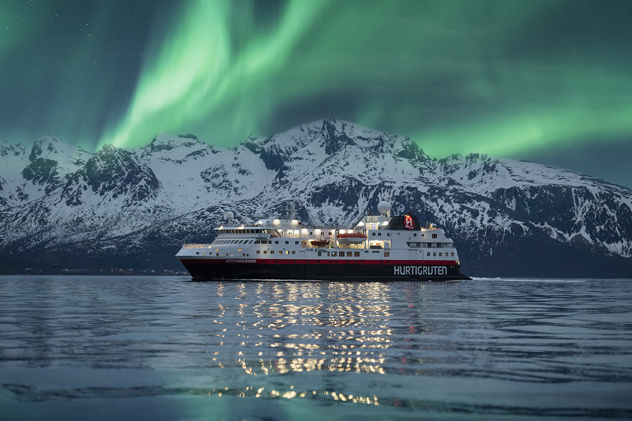 Northern Lights, Norway, Hurtigruten