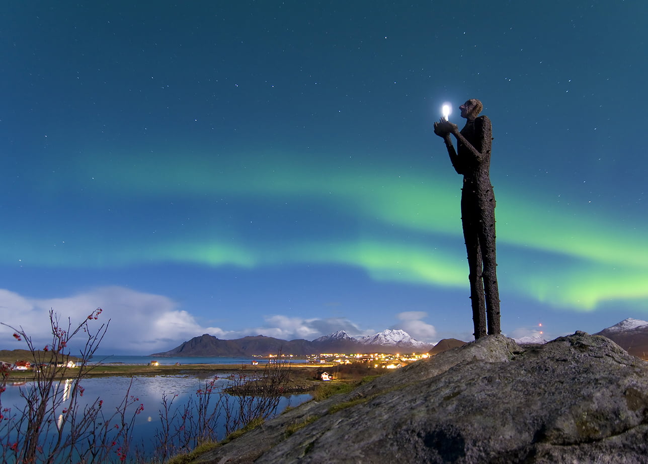 Northern Lights in Vesterålen, Norway