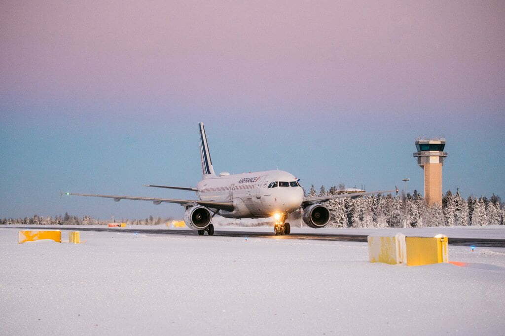 Air France and Rovaniemi New Flight Route Opening Ceremony