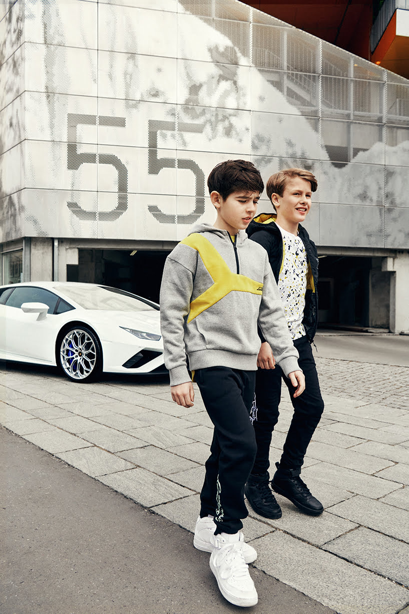 Lamborghini x KABOOKI Children’s Autumn/Winter 2021 collection