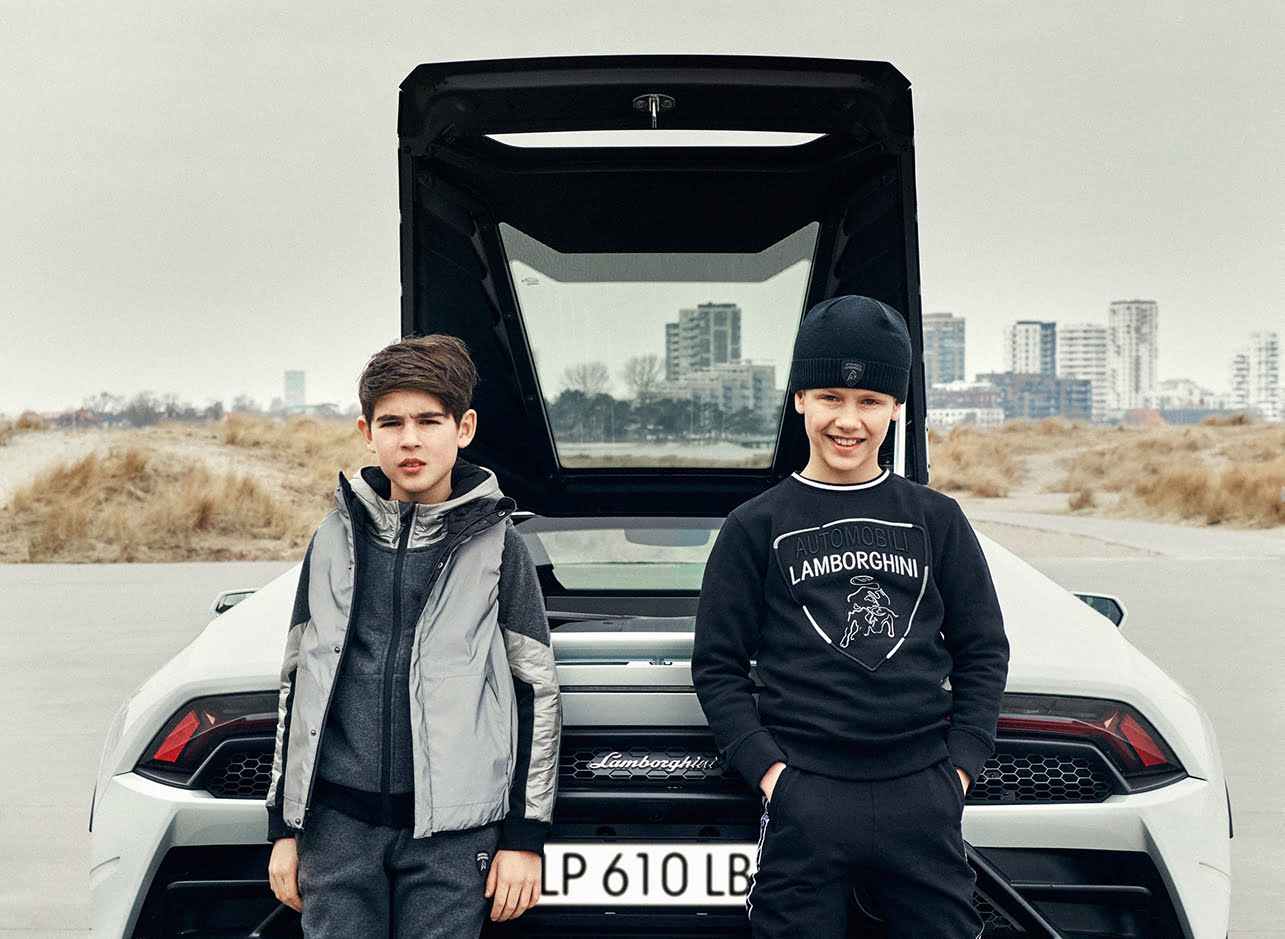 Lamborghini x KABOOKI Children’s Autumn/Winter 2021 collection 